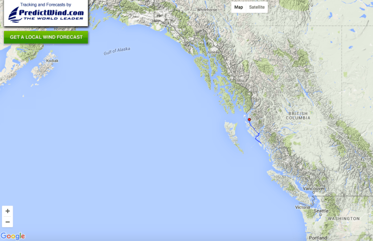 Real time location. Yacht Truce.