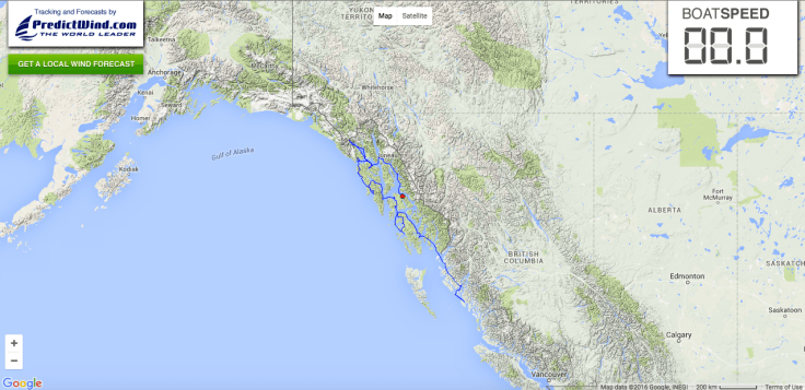 Sailing Chart, Yacht Truce
