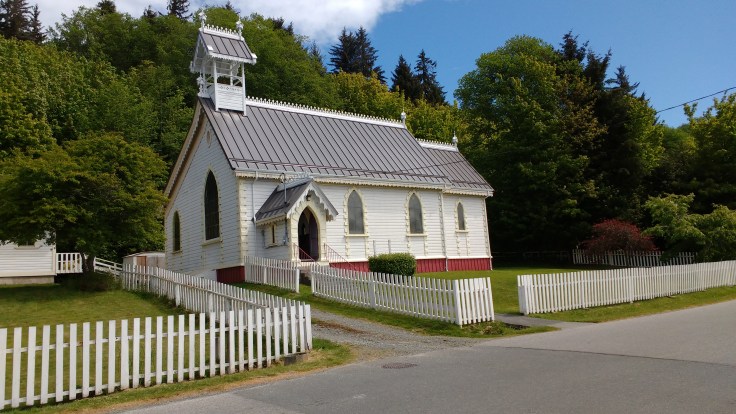 Alert Bay Church Port Mcneil Canada. Photo Ray Penson