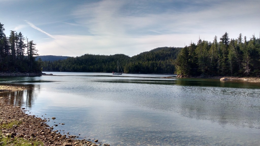 Blustery Anchorage in Codville Lagoon. Photo Ray Penson