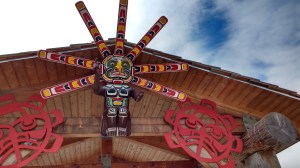 Figure on a Shelter Port Mcneil Canada. Photo Ray Penson