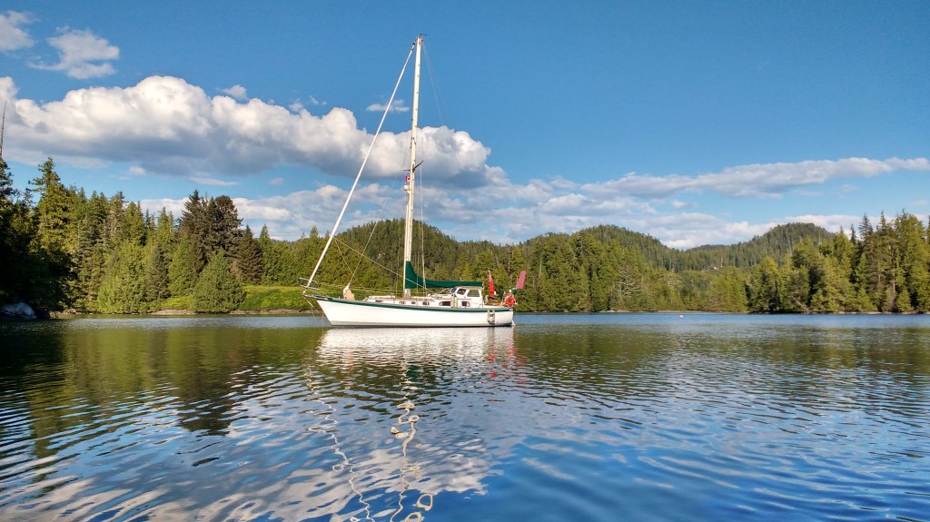 Green Island Anchorage BC, Canada - Just Perfect. Photo Ray Penson
