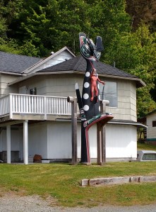Front Lawn Decoration Port Mcneil Canada. Photo Ray Penson