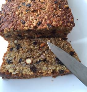 Scroggin Loaf. Super food. Photo N Penson
