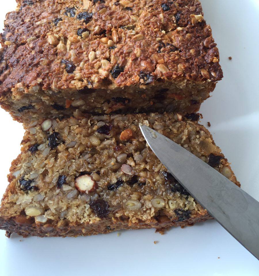 Scroggin Loaf. Super food. Photo N Penson