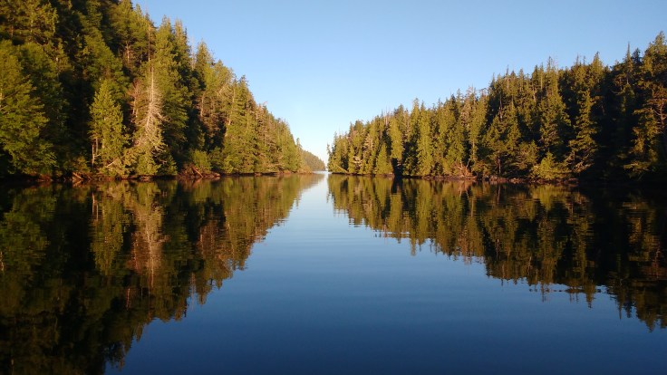 Takush Harbour at Six Thirty in the morning. Photo Ray Penson