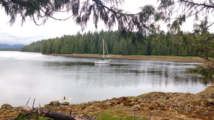 Deweyville Anchorage where I hooked a wire. Photo Ray Penson