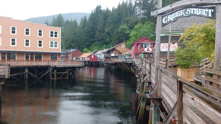 Old creek Street Ketchikan. Photo Ray Penson