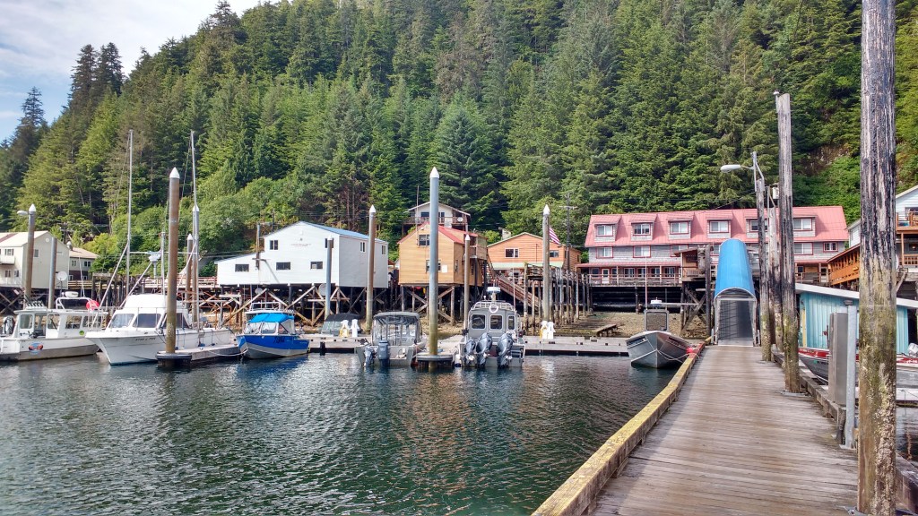 Pelican Water front, Alaska. Photot Ray Penson