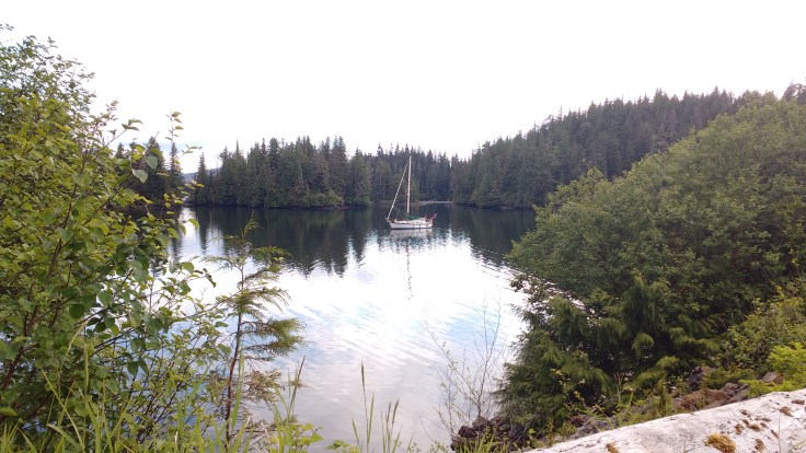 Winter Harbour Anchorage, Prince of Wales Island. Photo Ray Penson
