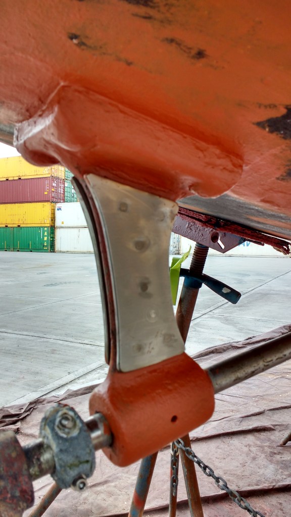 Finished splint Starboard side