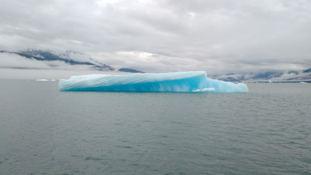 Ice not seen in fog. Photo Ray Penson