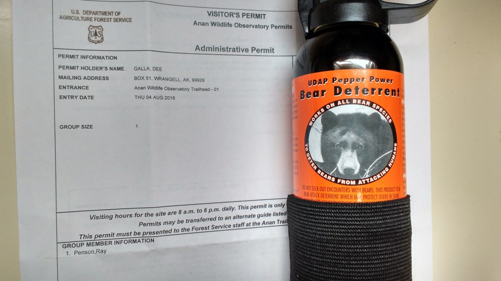 Permit and Bear spray