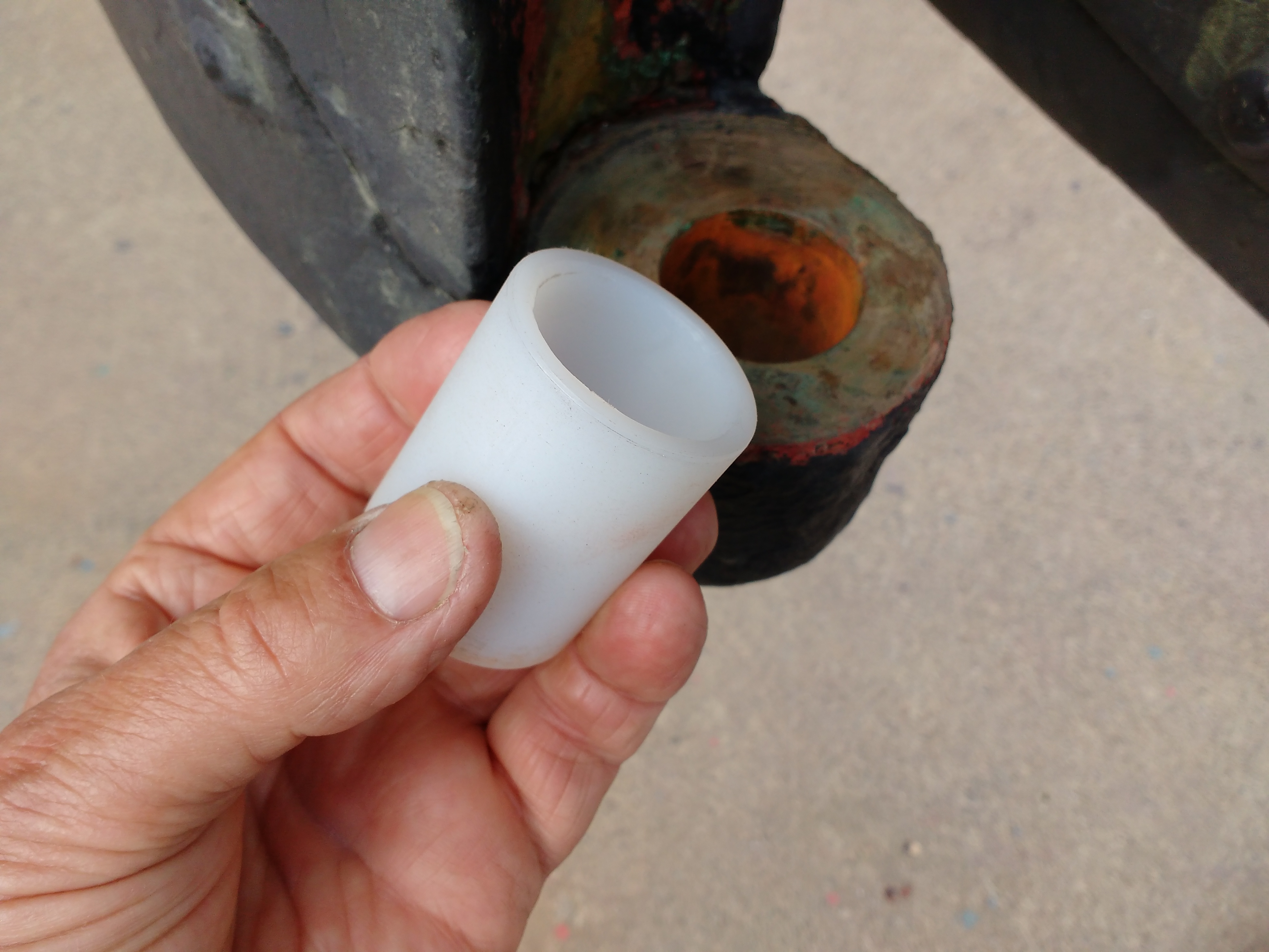 Bushing fresh from Machine Shop