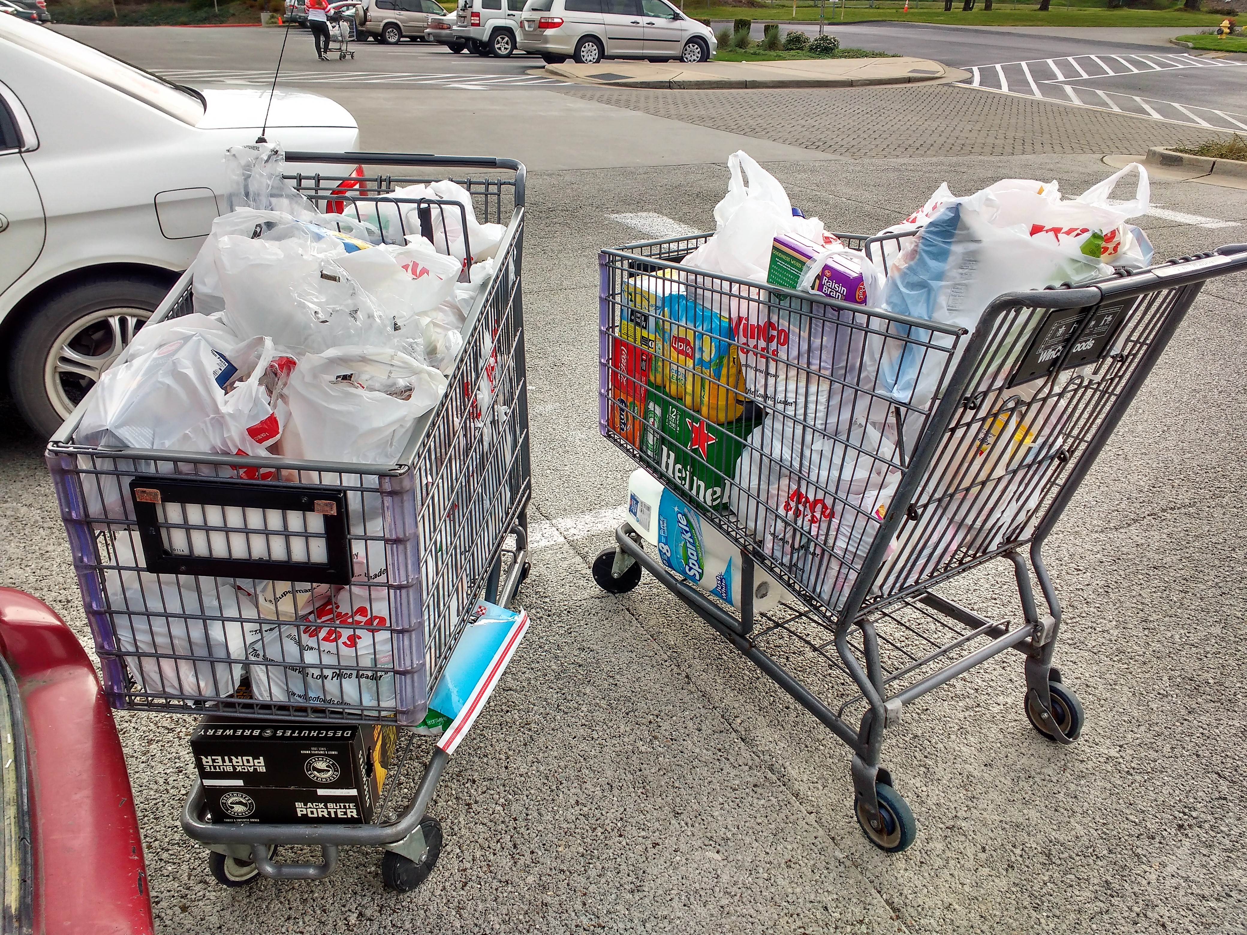 Provisions for Pacific Voyage