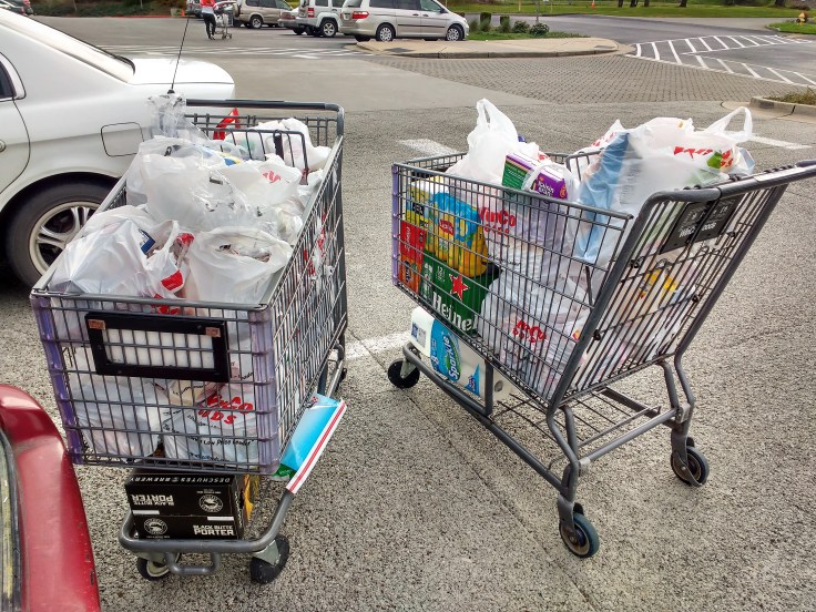 Provisions for Pacific Voyage