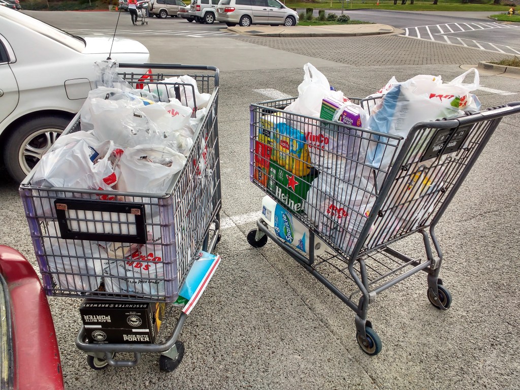 Provisions for Pacific Voyage