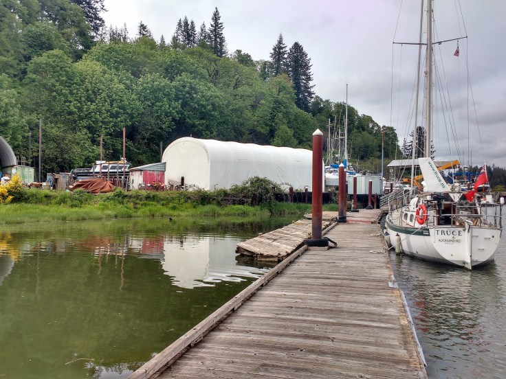 Toledo Boatyard Oregon. Photo. Ray Penson