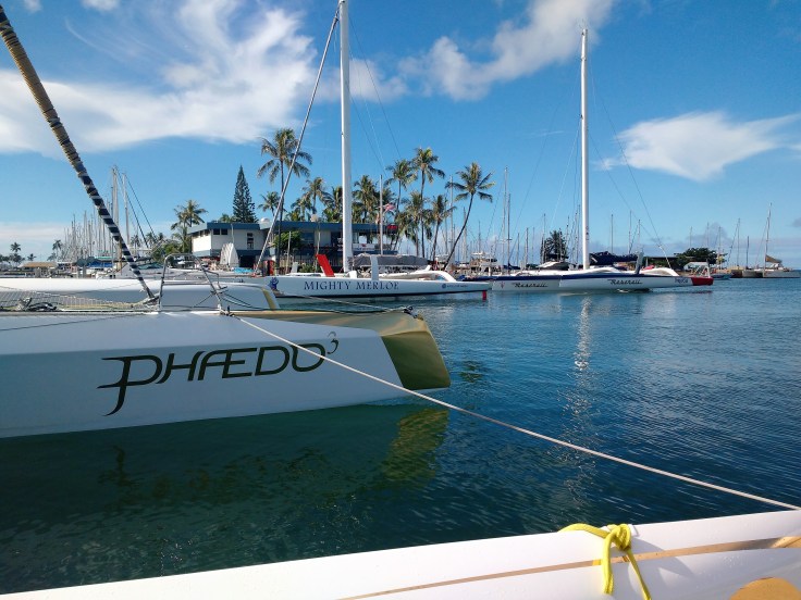 First 3 Transpac Finishers. Photo Ray Penson