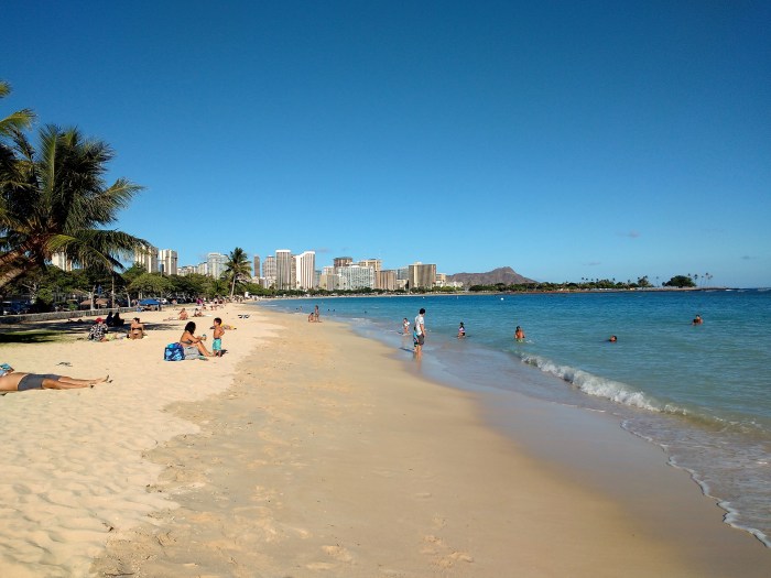 Waikiki Beach. Photo Ray Penson