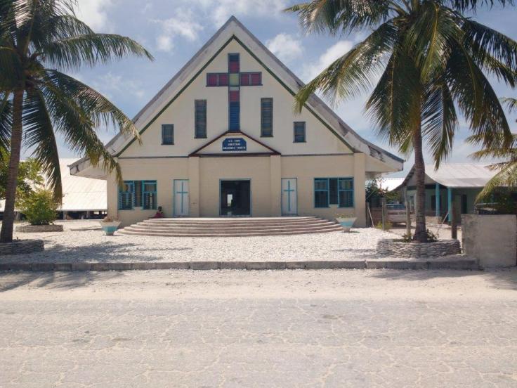 Christmas Island Church. Photo Ray Penson