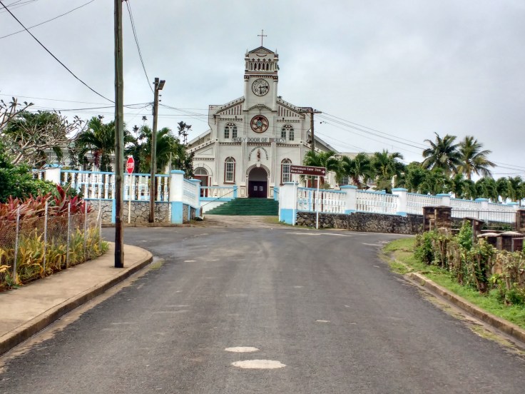 Holy Door Of Mercy Church Neiafu, Tonga. Photo Ray Penson