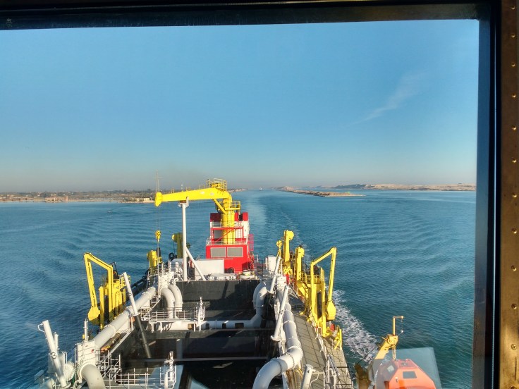 Entering Bitter Lake Photo Ray Penson Yacht Truce