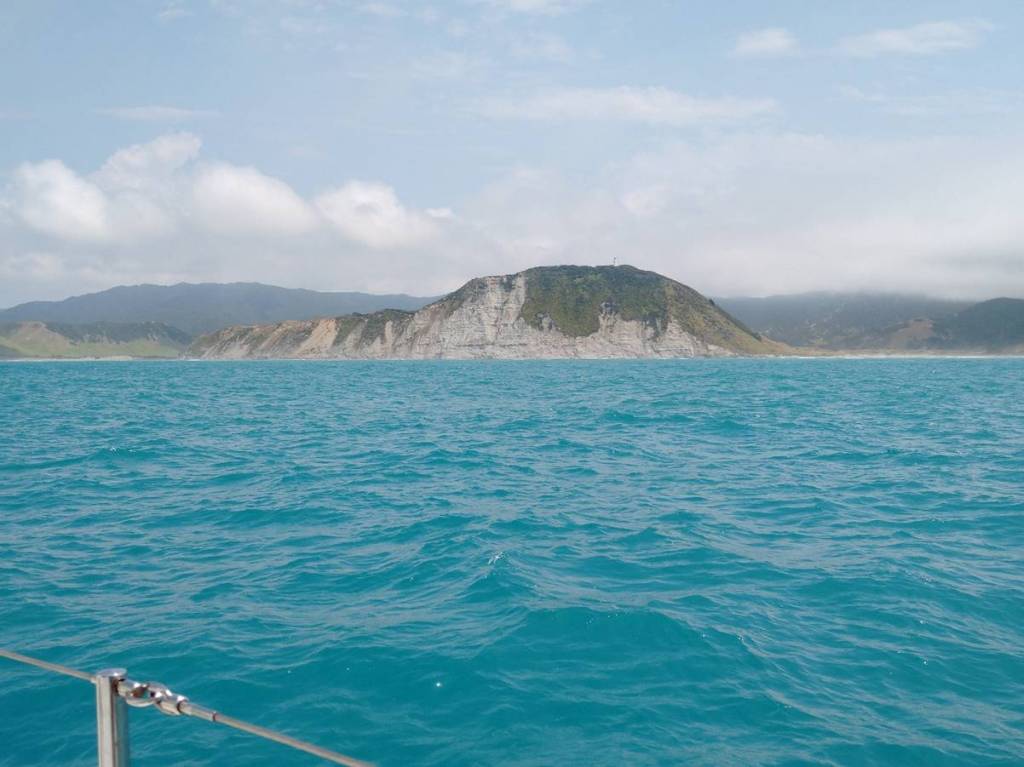 East Cape with Lighthouse on top Photo Ray Penson