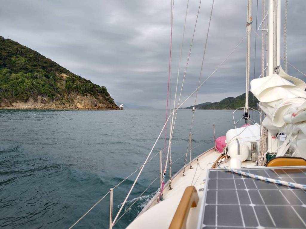 Approaching French Pass from the North. Photo Ray Penson