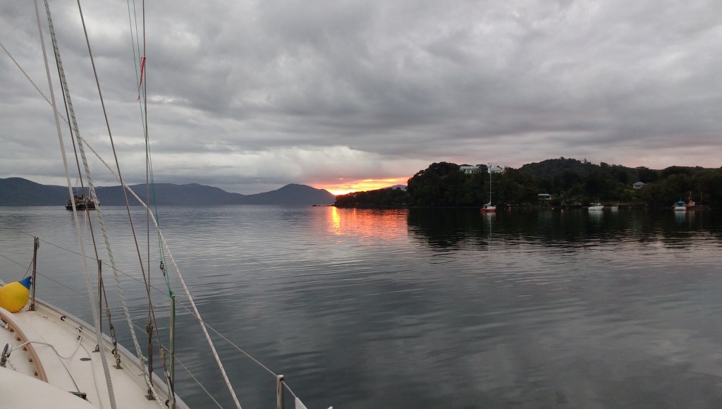 Sunset at Golden Bay. Photo Ngozi Penson