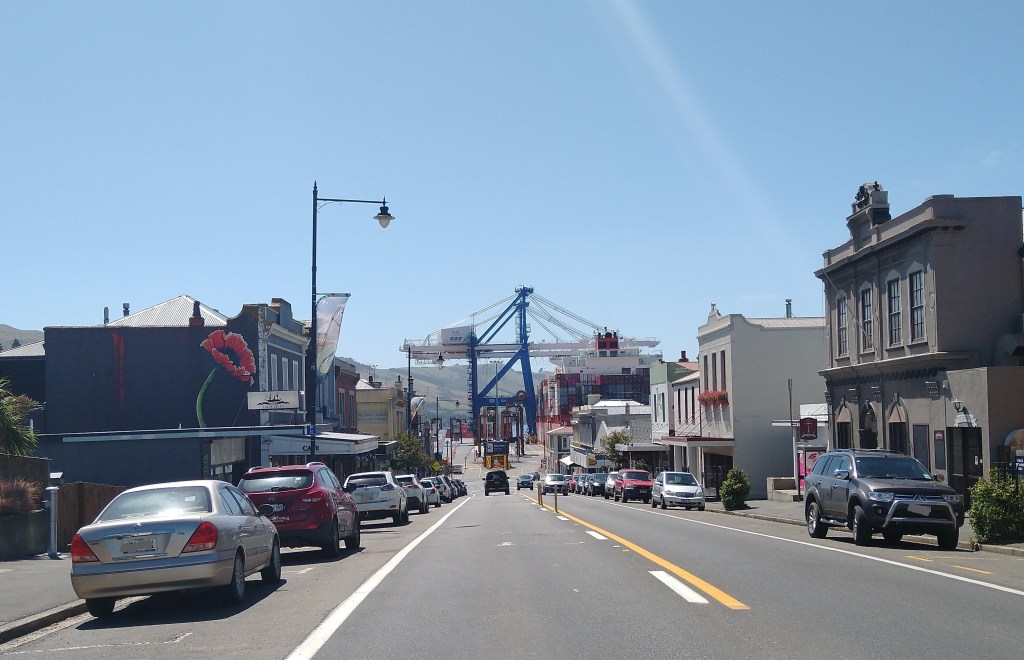 Main Street Port Chalmers. Photo Ray Penson