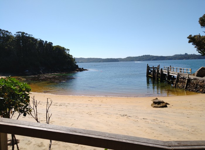The Cove, Ulva Island. Photo Ray Penson