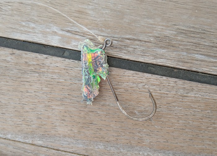 Bonzo Blue Cod lure. Photo Ray Penson