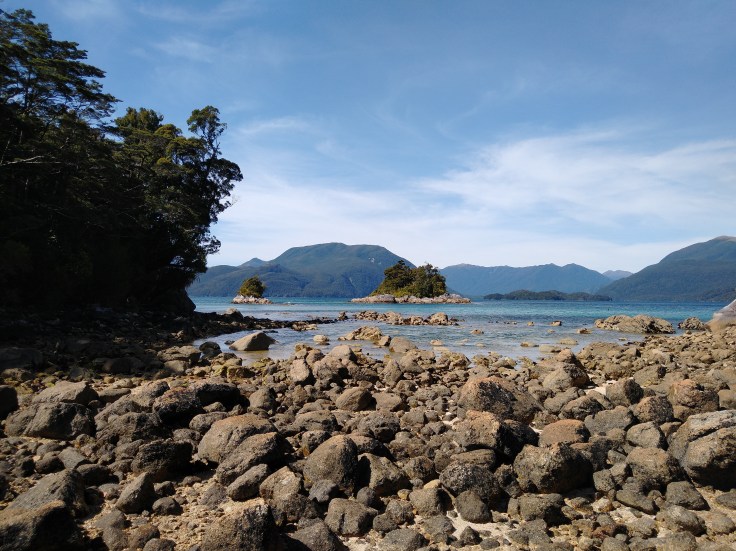 Looking Out from North Port to Chalky Sound. Photo Ray Penson