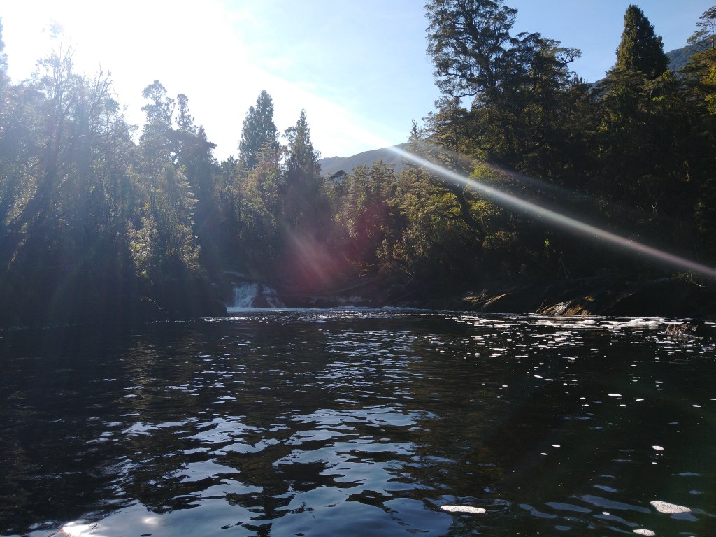 Passage to Cora Lynn Falls in early morning sunshine. Photo Ray Penson