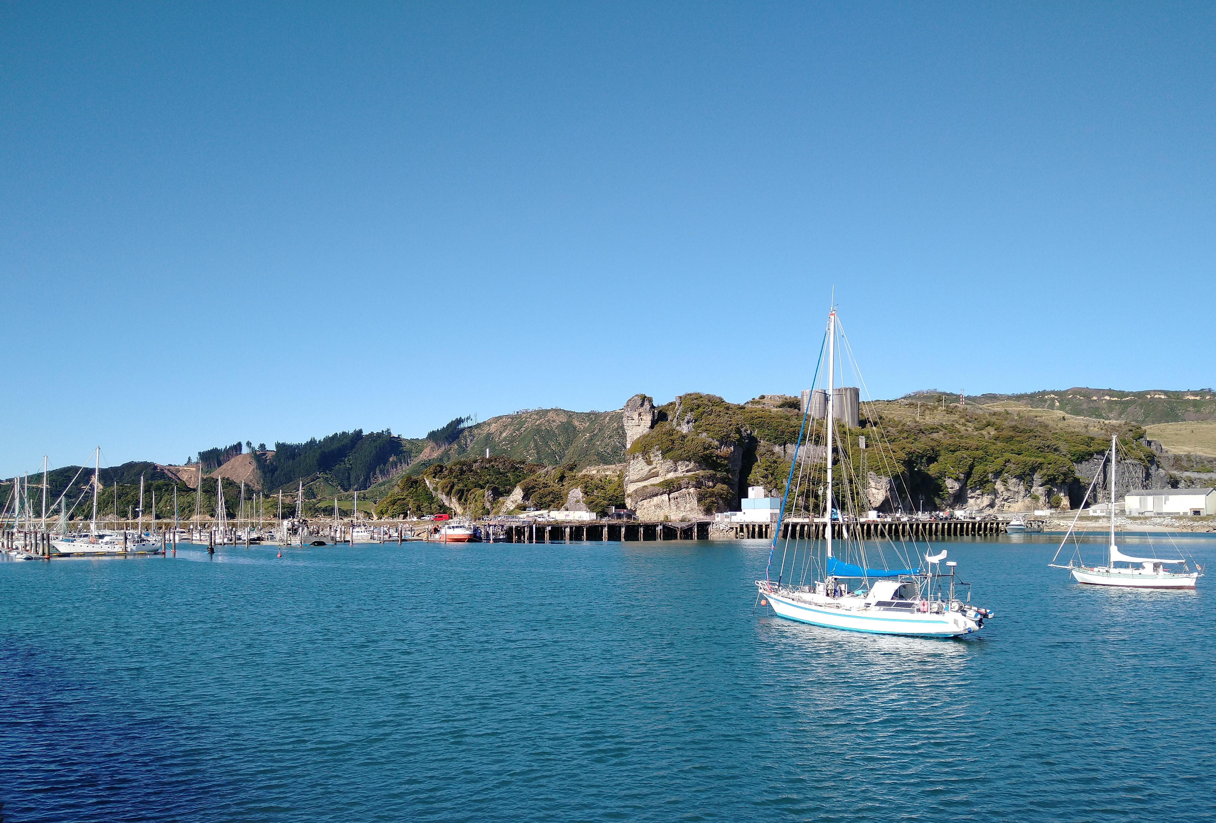 Tarakohe Harbour. Photo Ray Penson