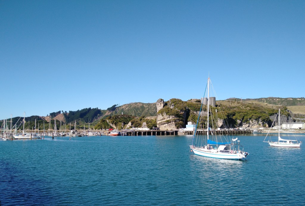 Tarakohe Harbour. Photo Ray Penson