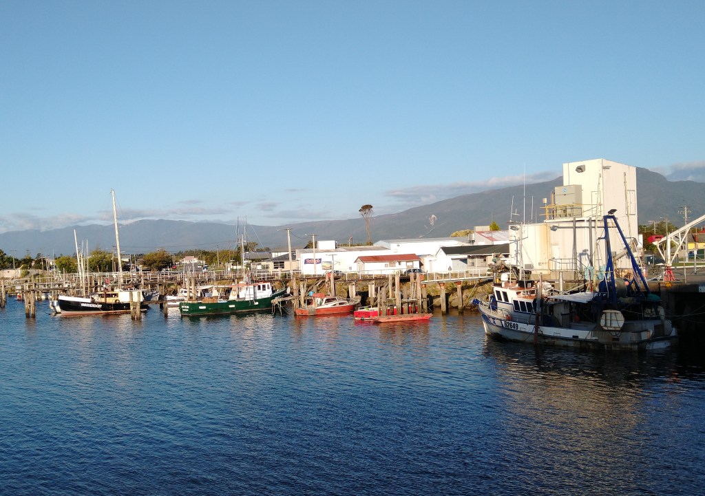 Westport Fishing Harbour. Photo Ray Penson