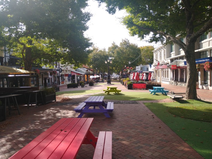 Trafalgar Street Nelson. Photo Ray Penson