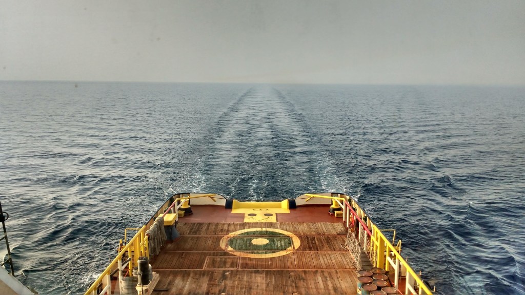 Autopilot working perfectly before it didn't. Photo Ray Penson