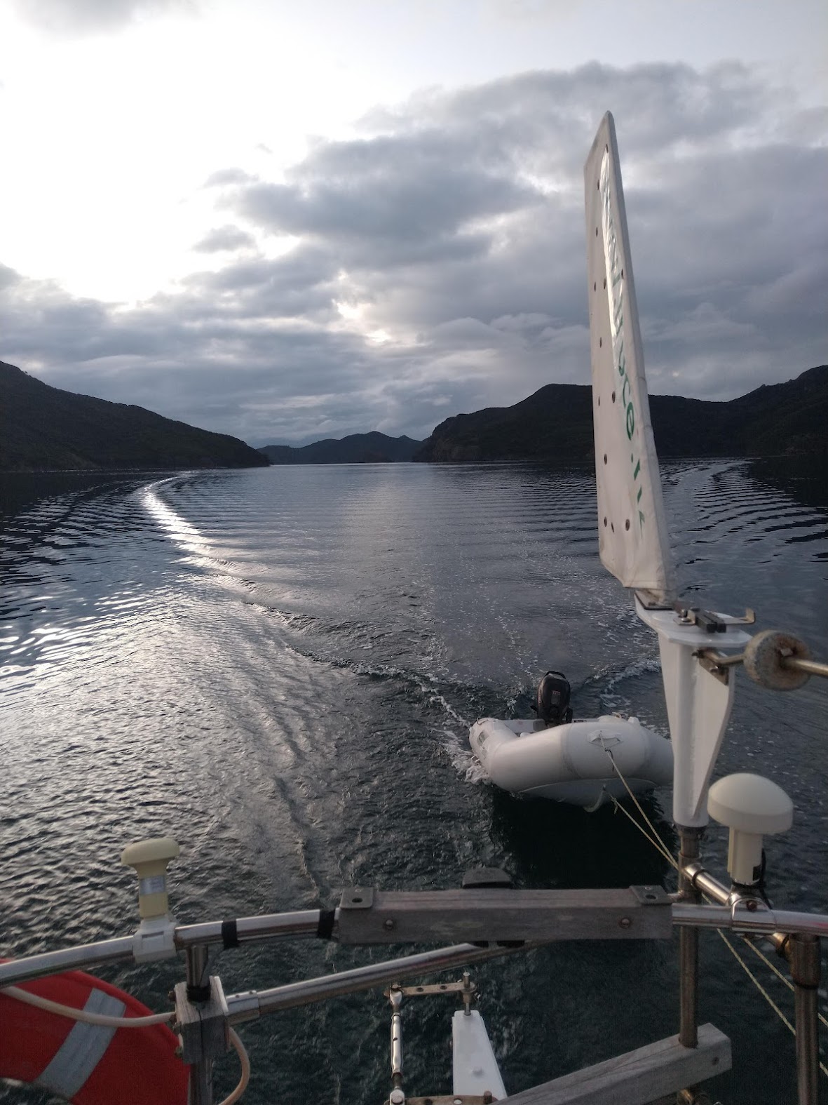 Pelagic Autopilot doing its job. Photo Ray Penson