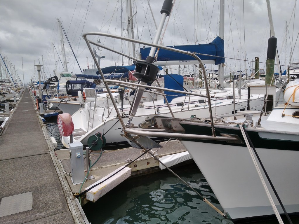 Harken Furler ready for action. Photo Ray Penson