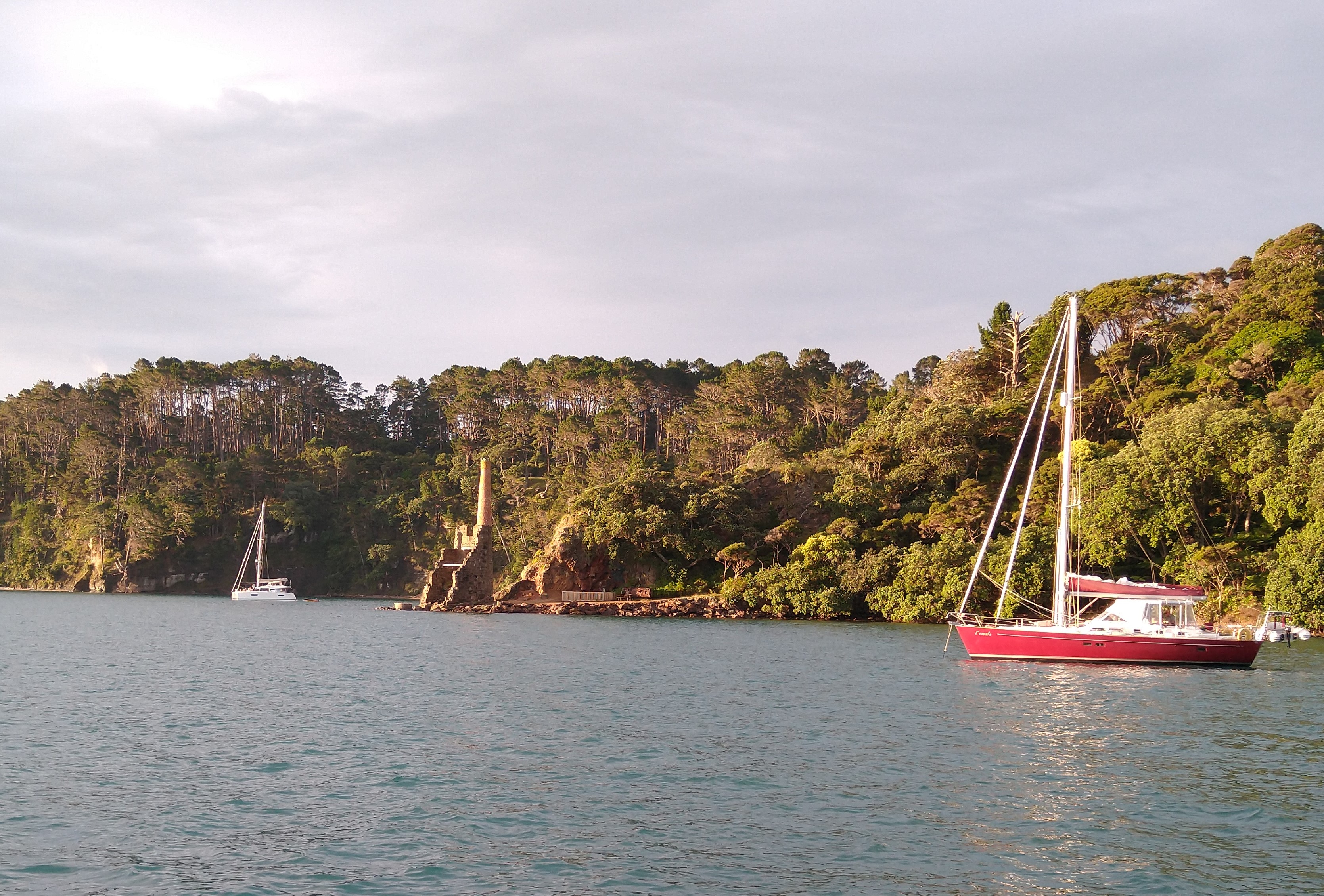Coppermine Bay Anchorage. Photo Ray Penson