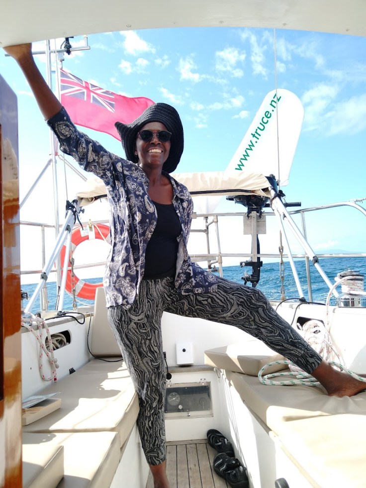 Sailing from Great Barrier to Whangaroa. Photo Ray Penson