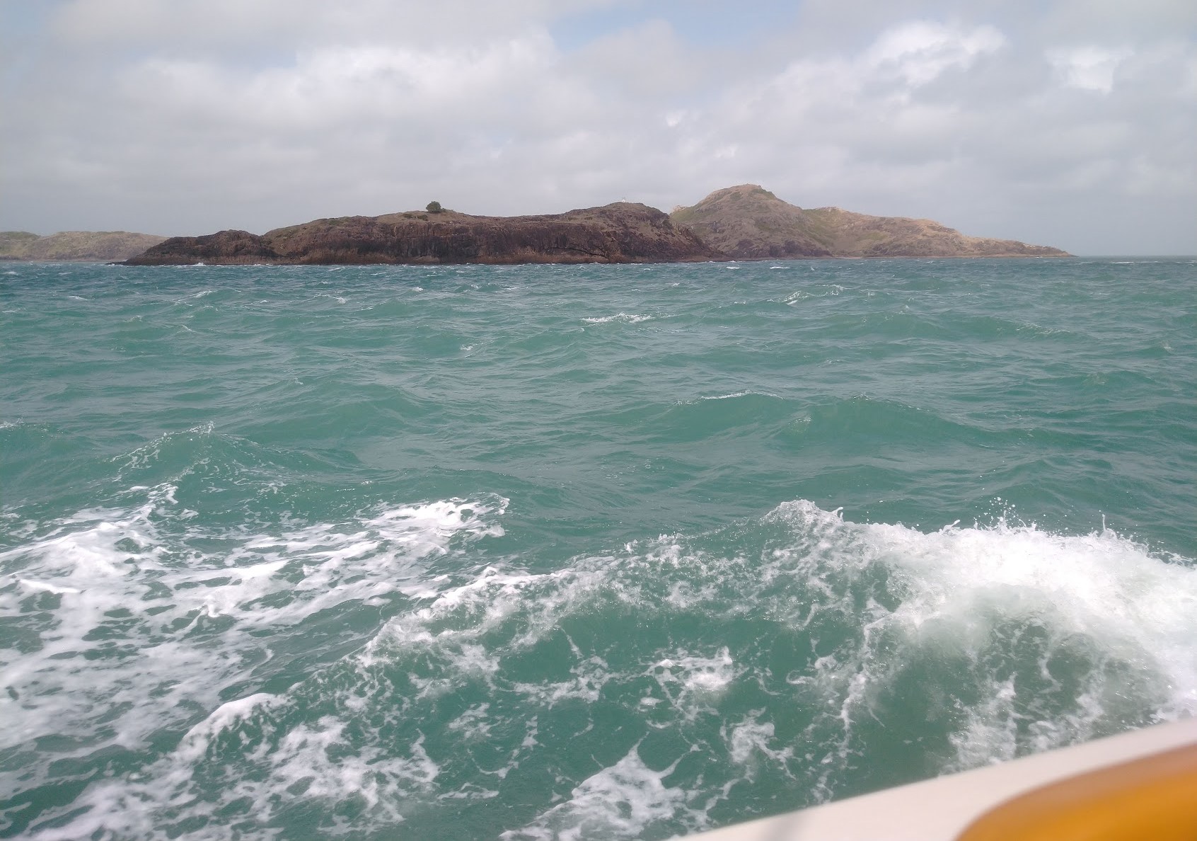 Rounding Cape York. Photo Ray Penson
