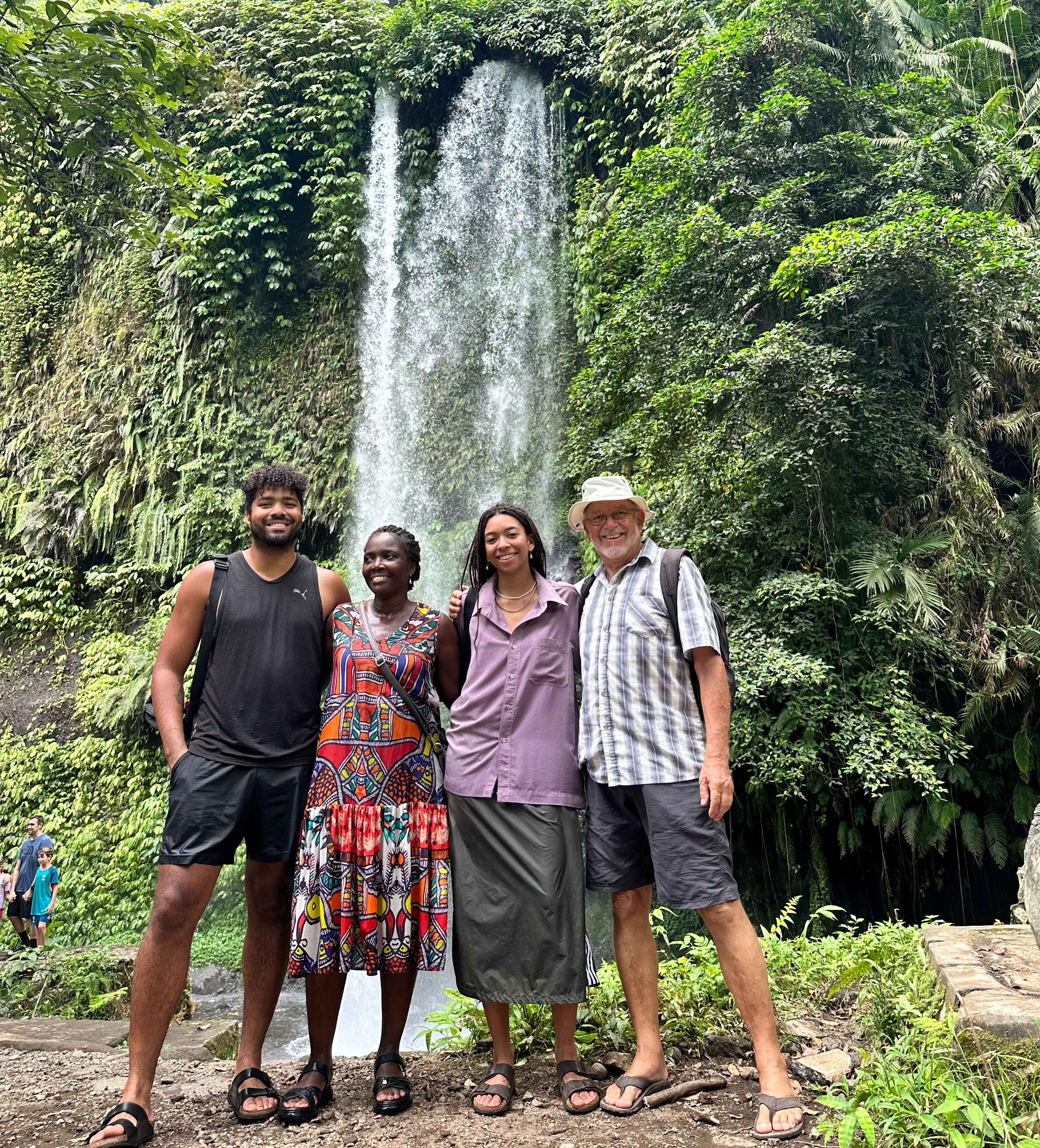 Great day trip to a waterfall in the hills.