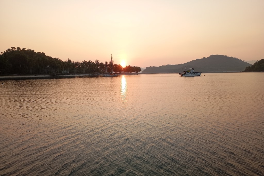Gili Asahan sunrise. Photo Ray Penson