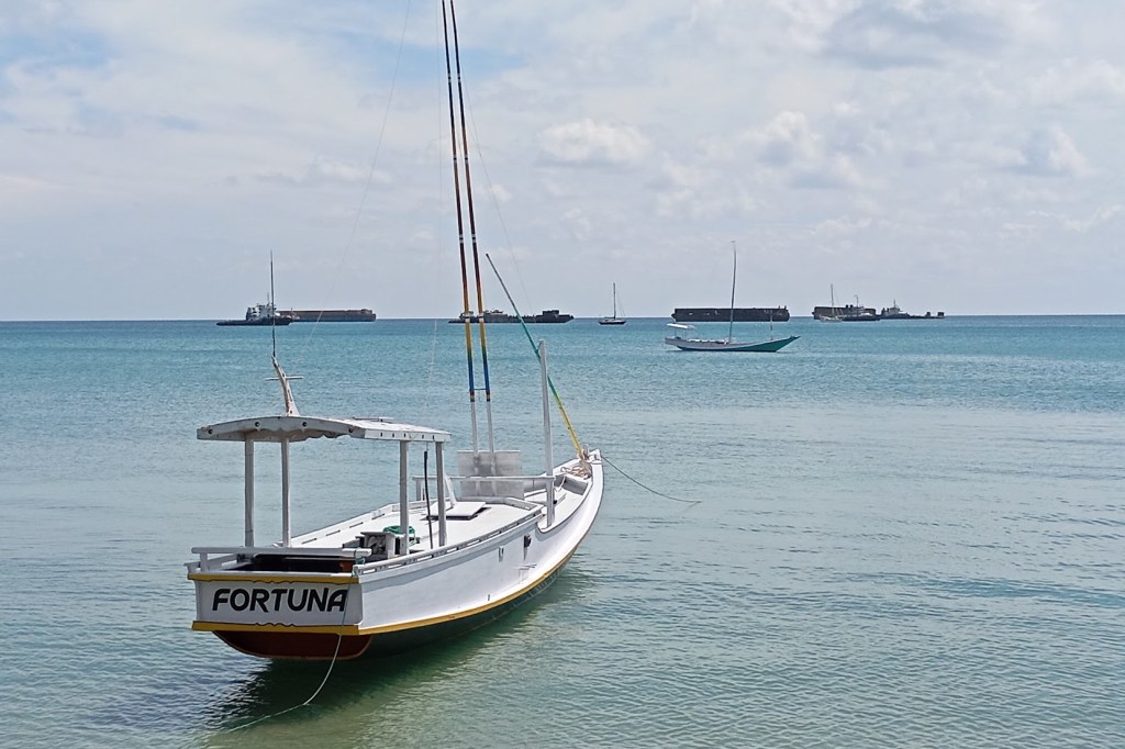 Teluk Promahan Anchorage. Photo Ray Penson