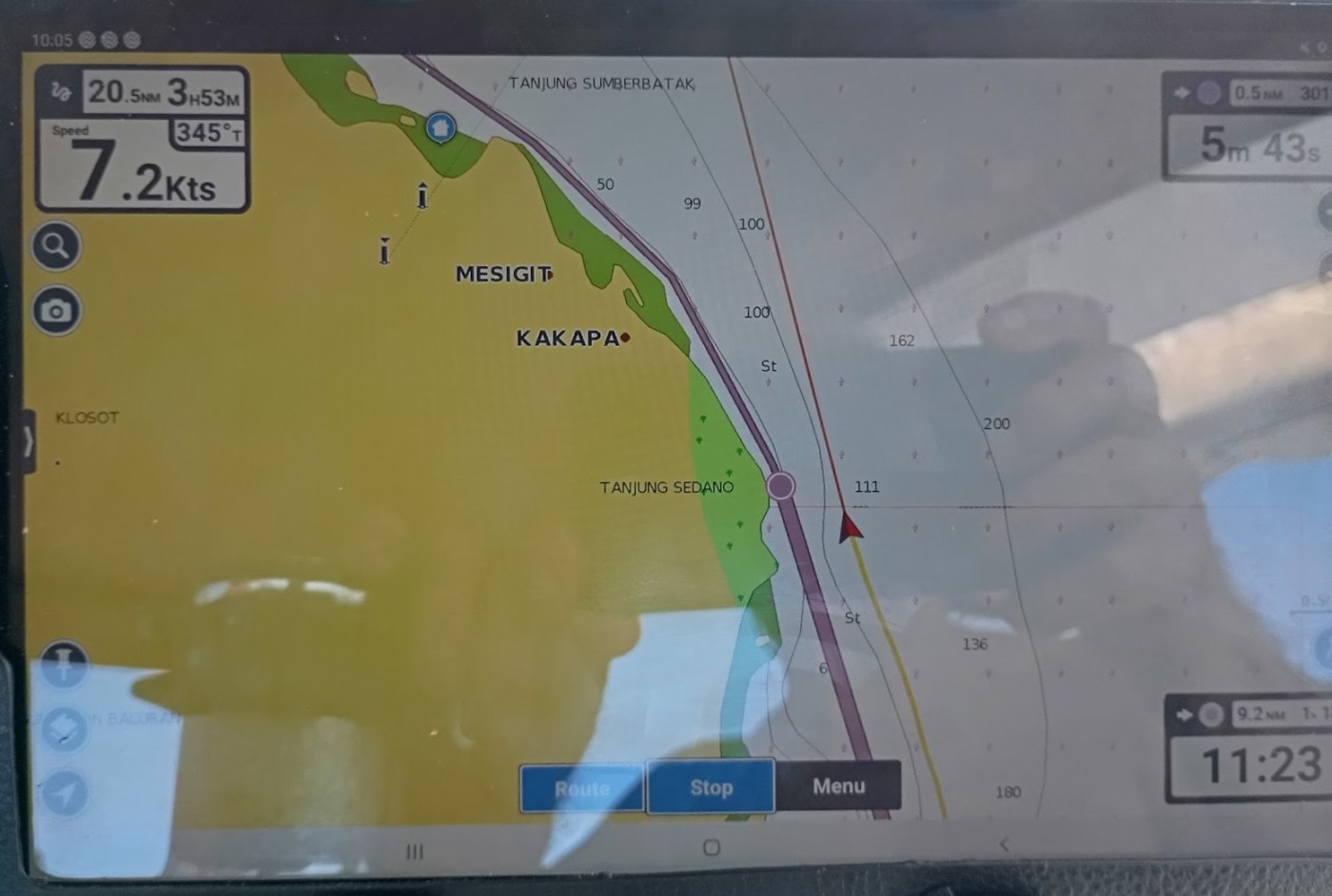 Good Speed up the coast of Java. Photo Ray Penson