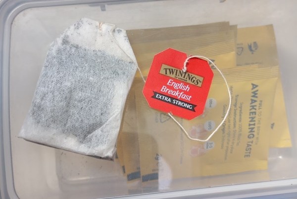 The last teabag. Photo Ray Penson